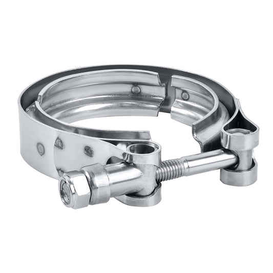EVIL ENERGY V Band Clamp for Flange Kit Stainless Steel (1, 2.75)